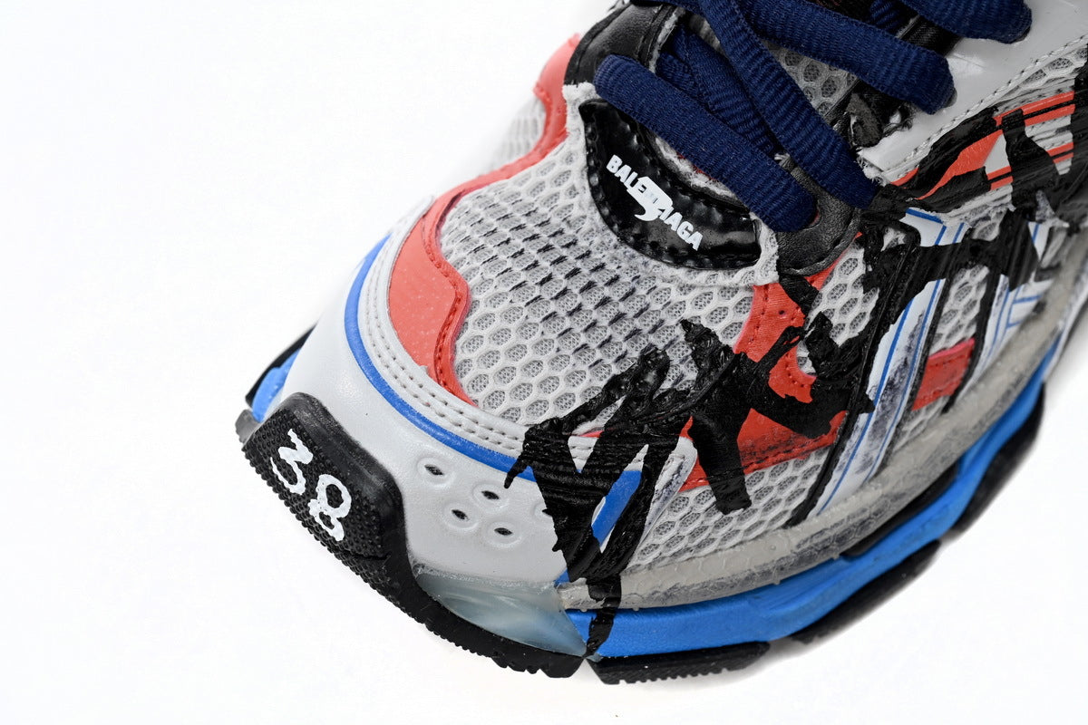BALENCI Runner White And Blue - image 5