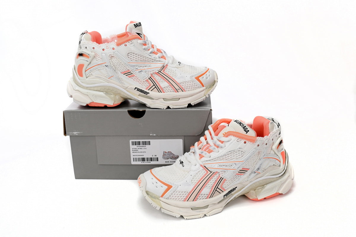 BALENCI Runner White Orange - image 4