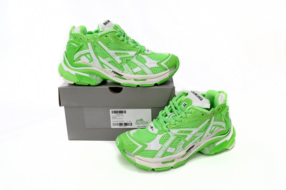 BALENCI Runner White Green - image 4