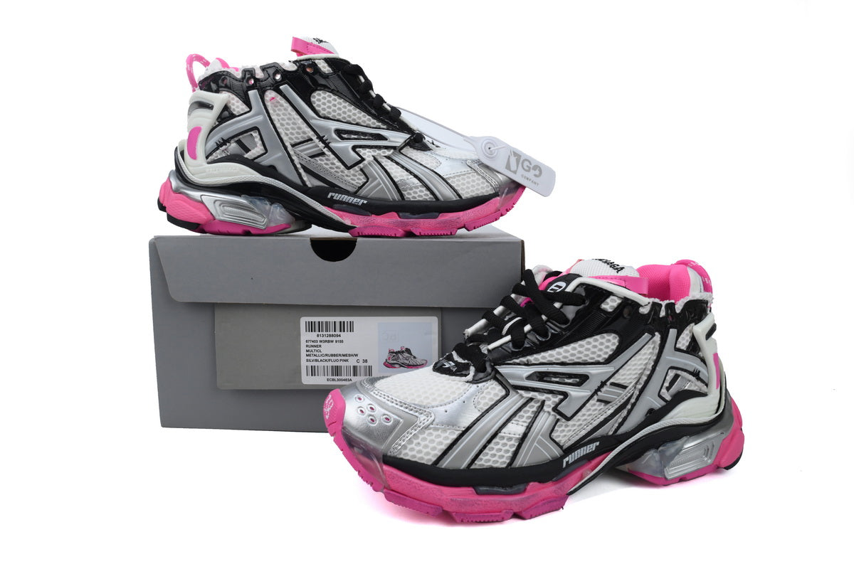 BALENCI Runner Silver Grey Pink - image 4
