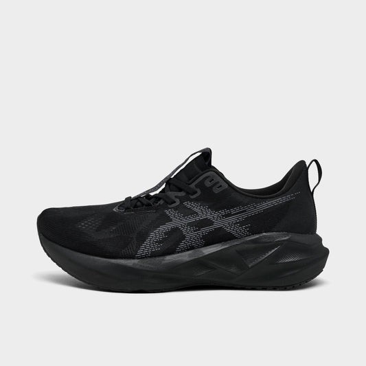 Men's ASICS NOVABLAST 5 Running Shoes - Black/Carrier Grey - image 1