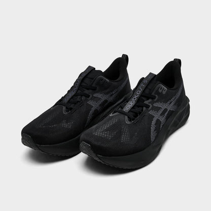 Men's ASICS NOVABLAST 5 Running Shoes - Black/Carrier Grey - image 2
