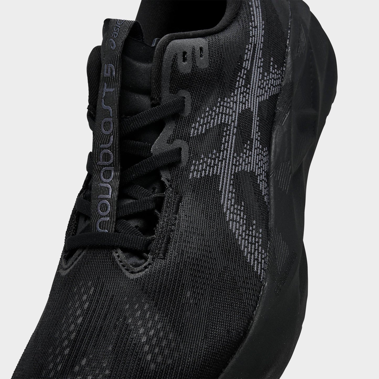 Men's ASICS NOVABLAST 5 Running Shoes - Black/Carrier Grey - image 3
