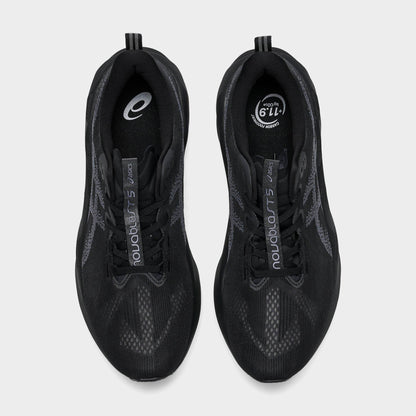 Men's ASICS NOVABLAST 5 Running Shoes - Black/Carrier Grey - image 5