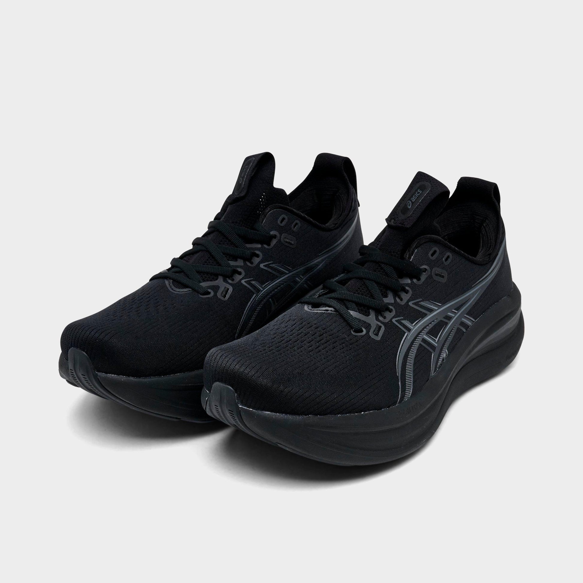 Men's ASICS GEL-NIMBUS 28 Running Shoes - Black/Graphite Grey - image 2