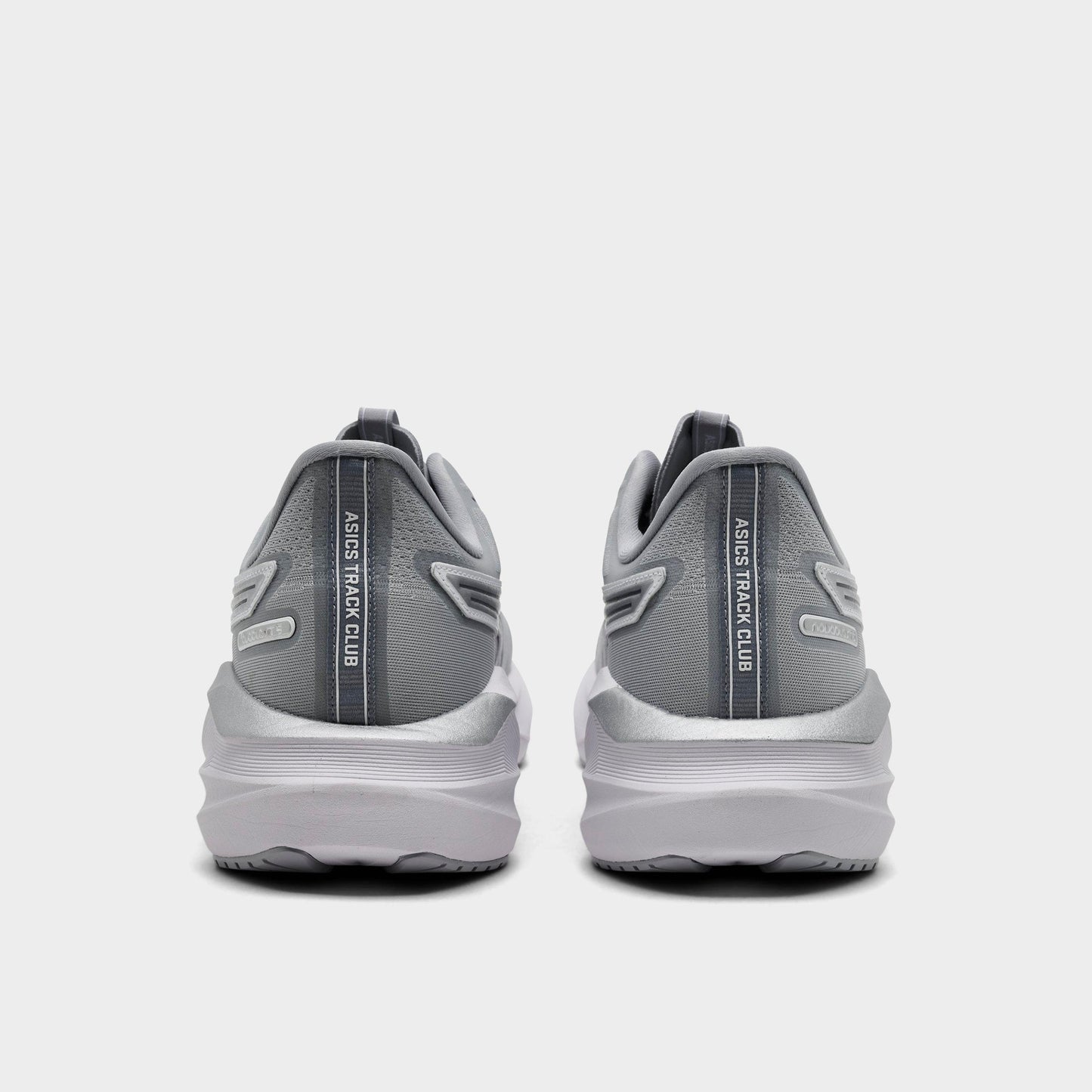 Men's ASICS NOVABLAST 5 Running Shoes - Piedmont Grey/Pure Silver - image 4