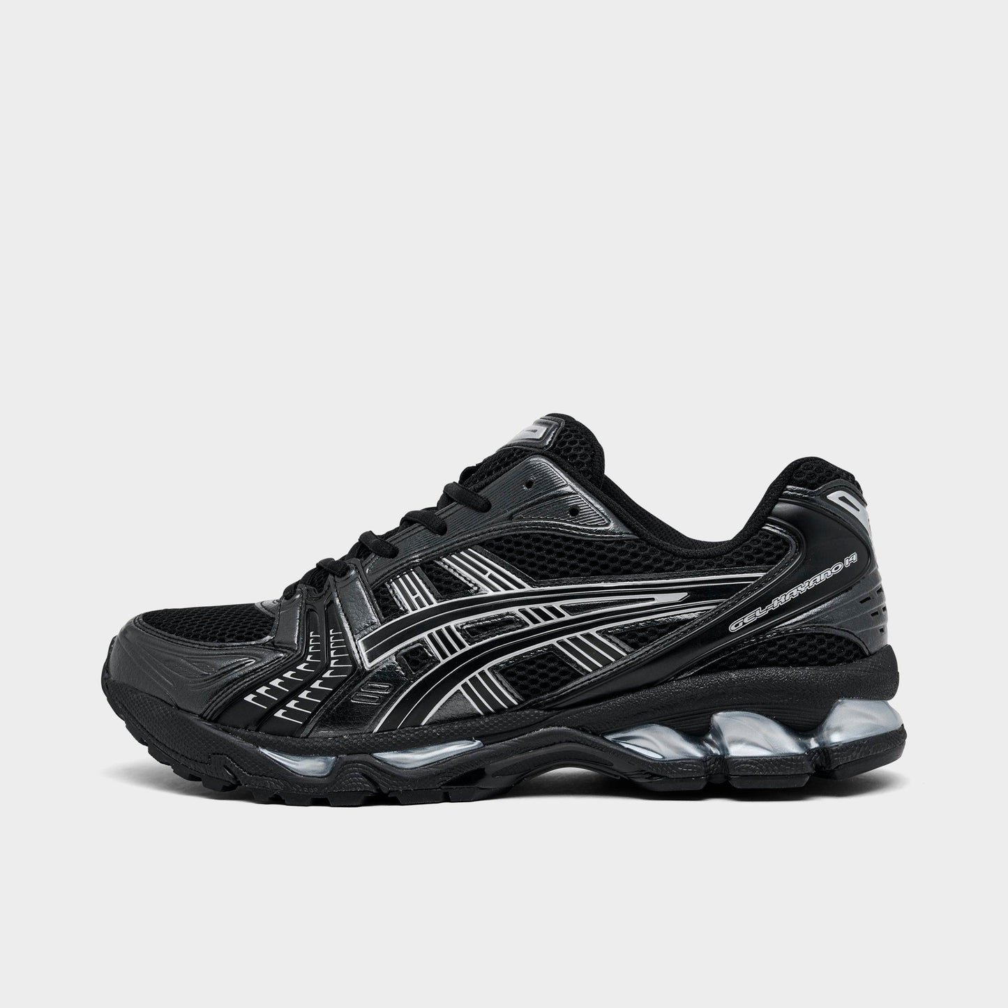 Men's ASICS GEL-Kayano 14 Casual Shoes - Black/Pure Silver - image 1
