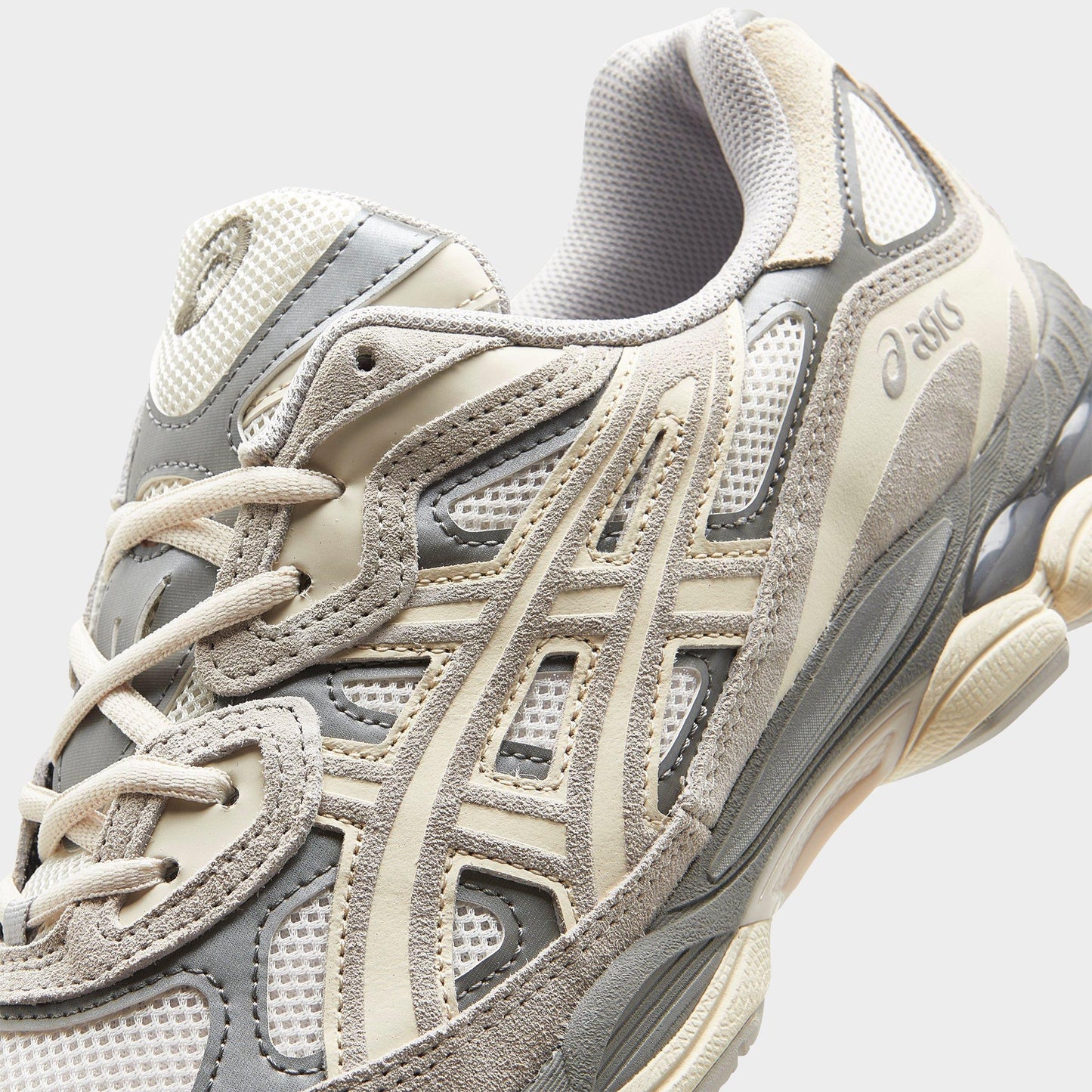 ASICS GEL-NYC Casual Shoes - Cream/Oyster Grey - image 3