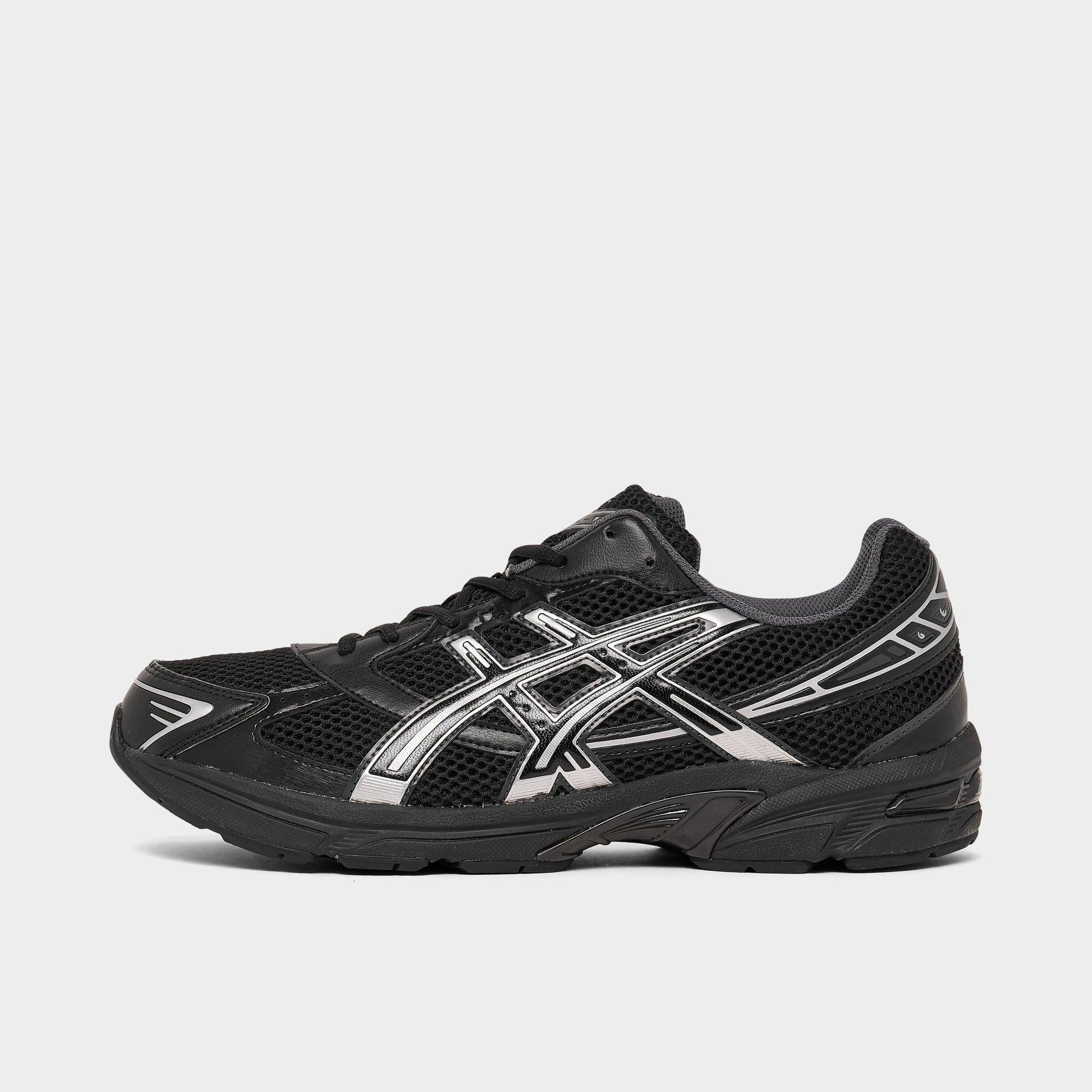 Men's ASICS GEL-1130 Casual Shoes - Black/Pure Silver - image 1