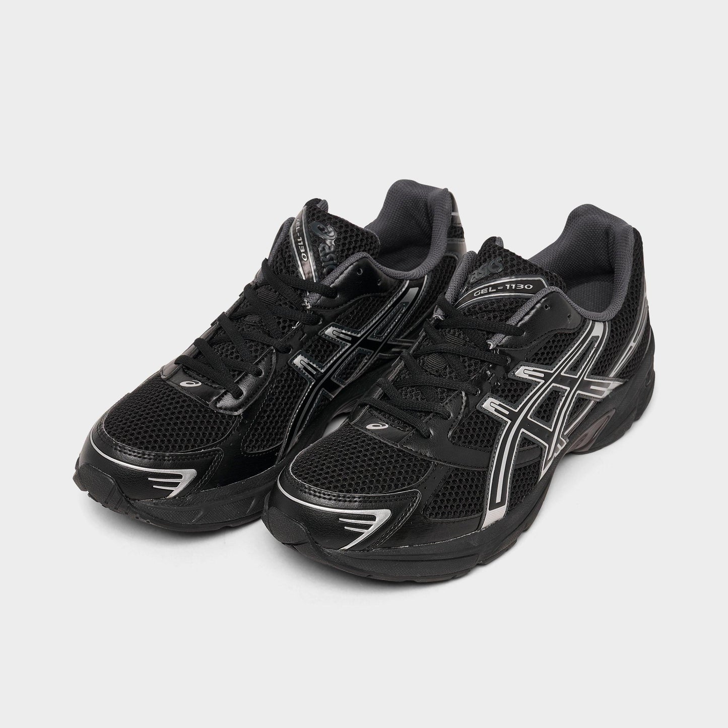 Men's ASICS GEL-1130 Casual Shoes - Black/Pure Silver - image 2
