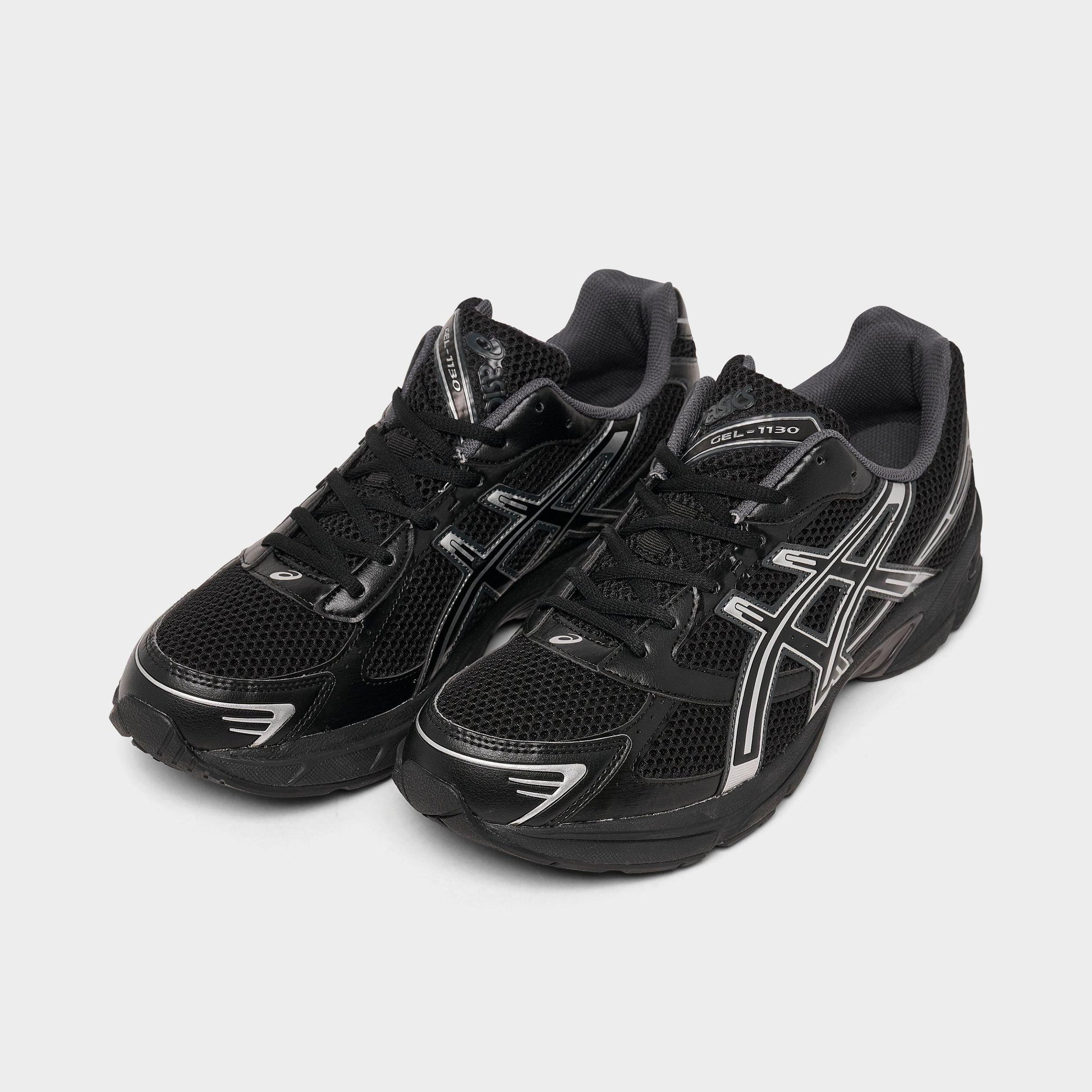 Men's ASICS GEL-1130 Casual Shoes - Black/Pure Silver - image 2
