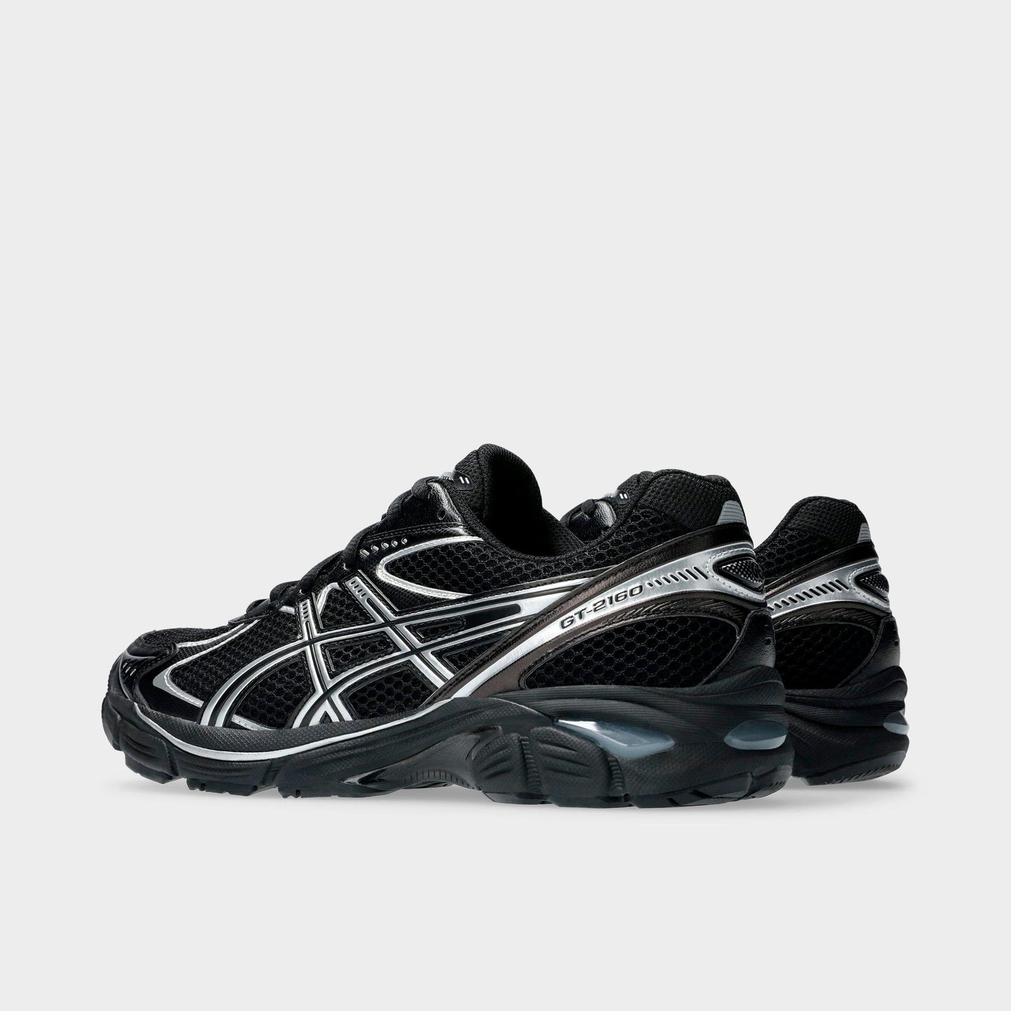 Men's ASICS GT-2160 Casual Shoes - Black/Pure Silver - image 3