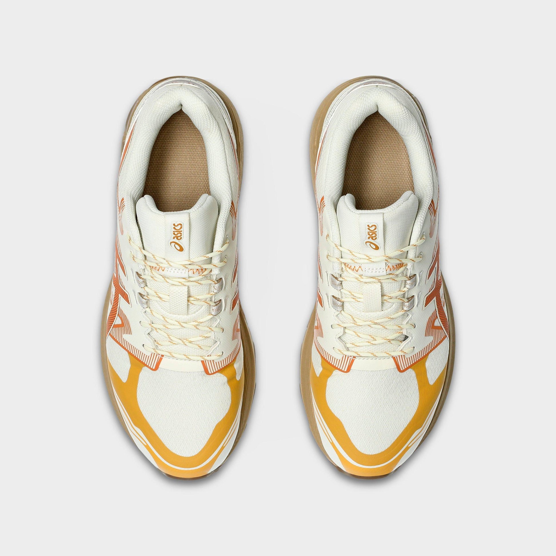 Men's ASICS GEL-TERRAIN Casual Shoes - Pale Oak/Rust Orange - image 5