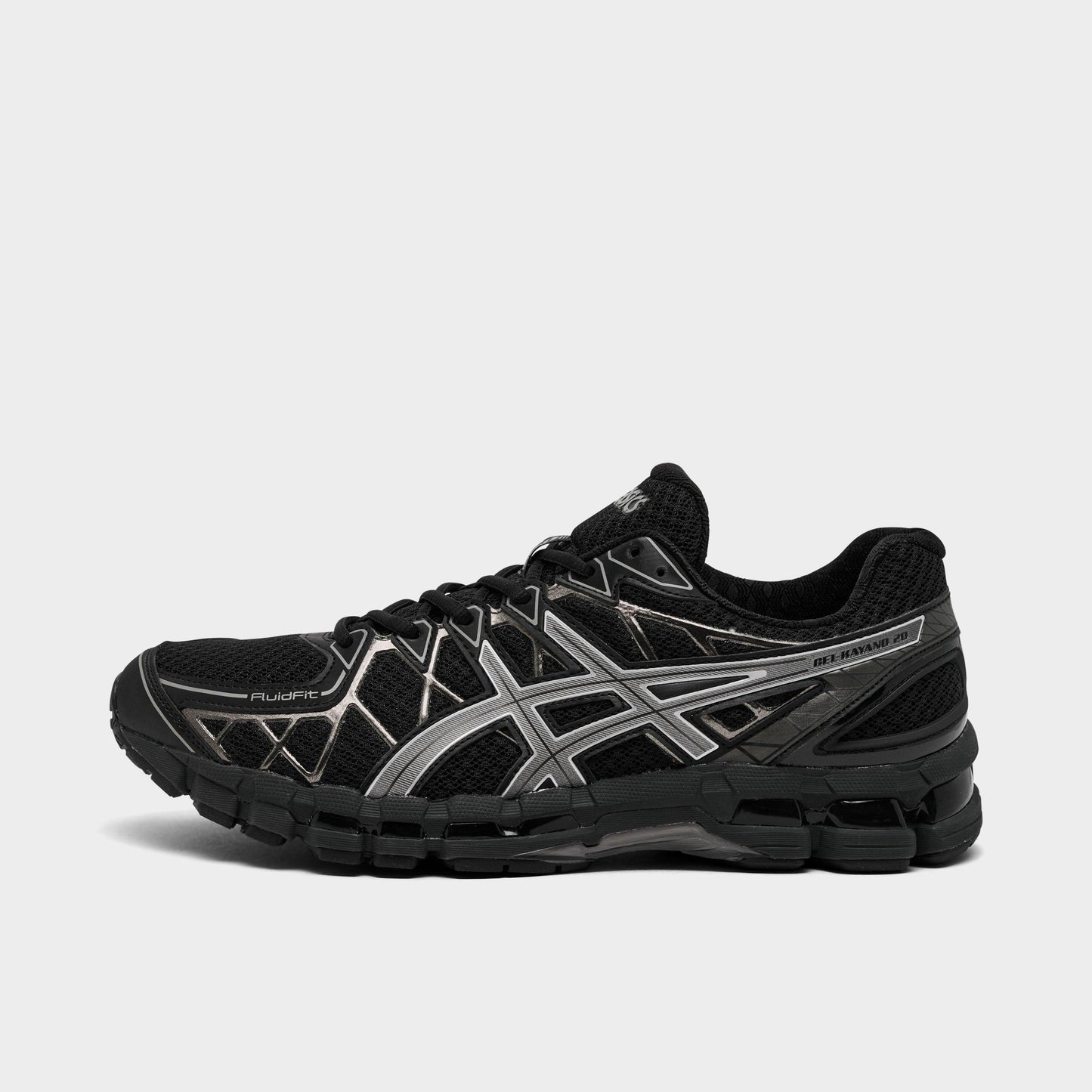 Men's ASICS GEL-Kayano 20 Casual Shoes - Black/Clay Grey - image 1