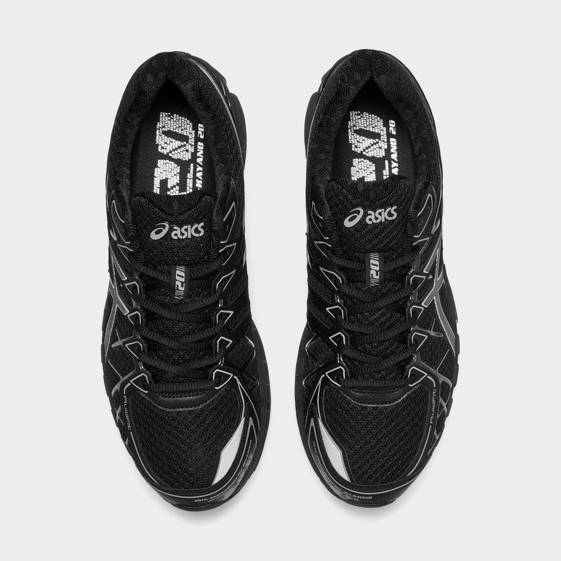 Men's ASICS GEL-Kayano 20 Casual Shoes - Black/Clay Grey - image 5