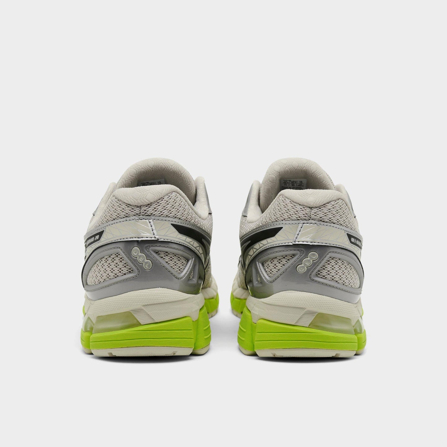 Men's ASICS GEL-Kayano 20 Casual Shoes - Smoke Grey/Black/Lime Zest - image 4
