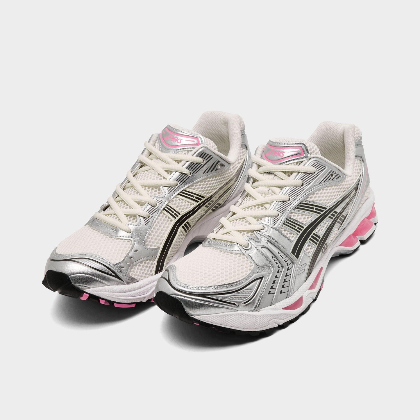 Men's ASICS GEL-Kayano 14 Casual Shoes - Cream/Sweet Pink - image 2