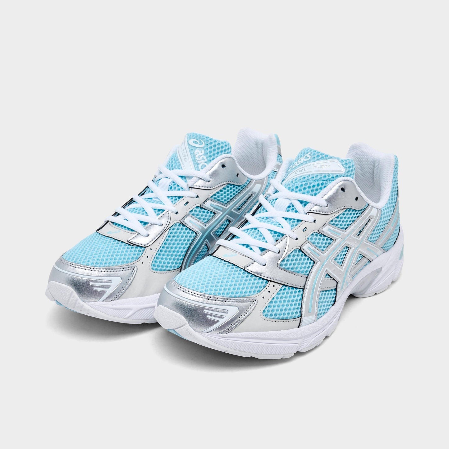 Men's ASICS GEL-1130 Casual Shoes - Faded Denim/Pure Silver - image 2