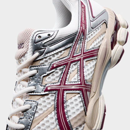 Men's ASICS GEL-Cumulus 16 Casual Shoes - Cream/Beniimo Purple - image 3