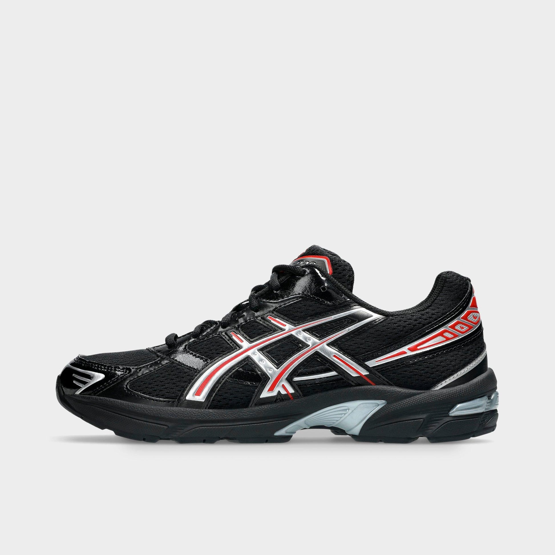 Men's ASICS GEL-1130 Casual Shoes - Black/Classic Red - image 1