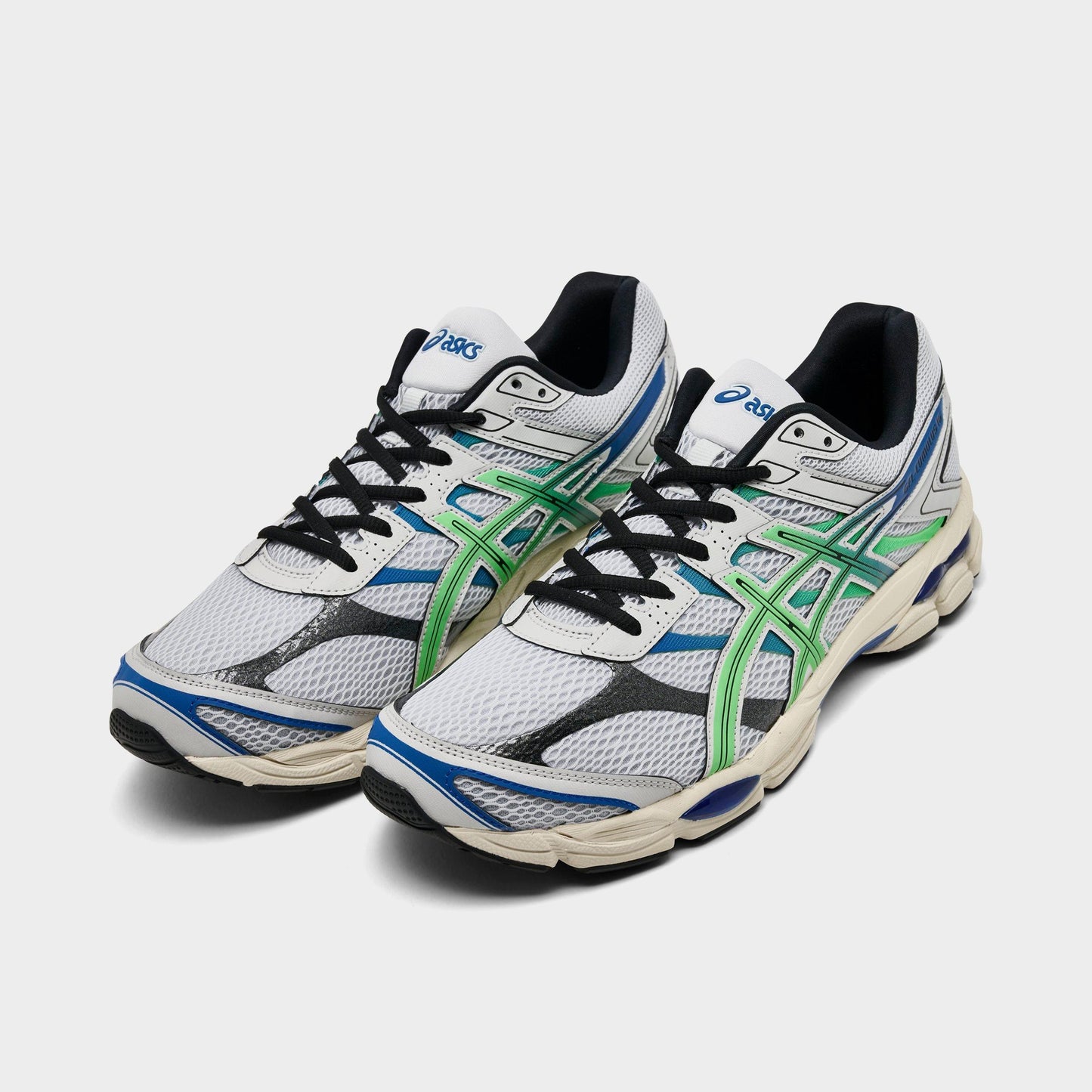 Men's ASICS GEL-Cumulus 16 Casual Shoes - Grey/Blue/Green - image 2