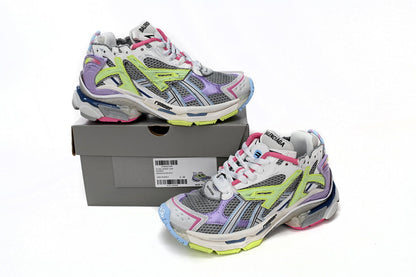 BALENCI Runner White Yellow Purple - image 2
