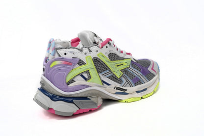 BALENCI Runner White Yellow Purple - image 4