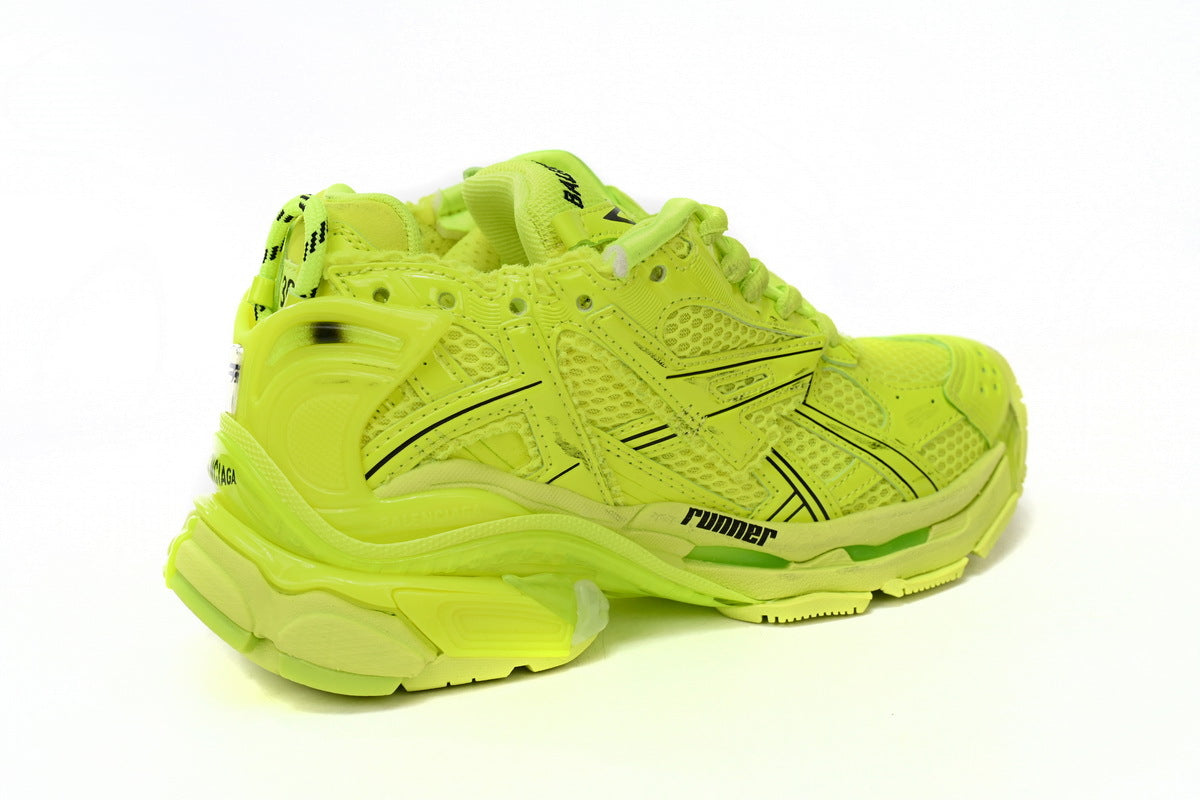 BALENCI Runner Sneaker Fluo Yellow - image 4