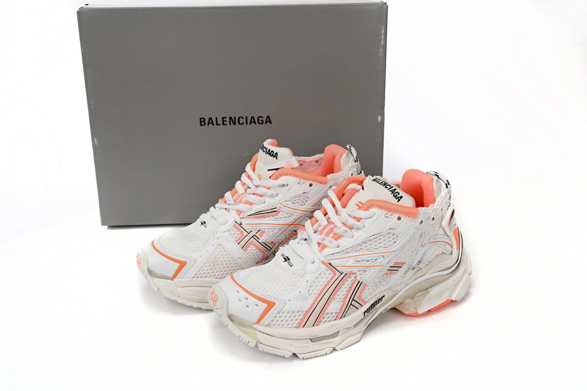 BALENCI Runner White Orange - image 3