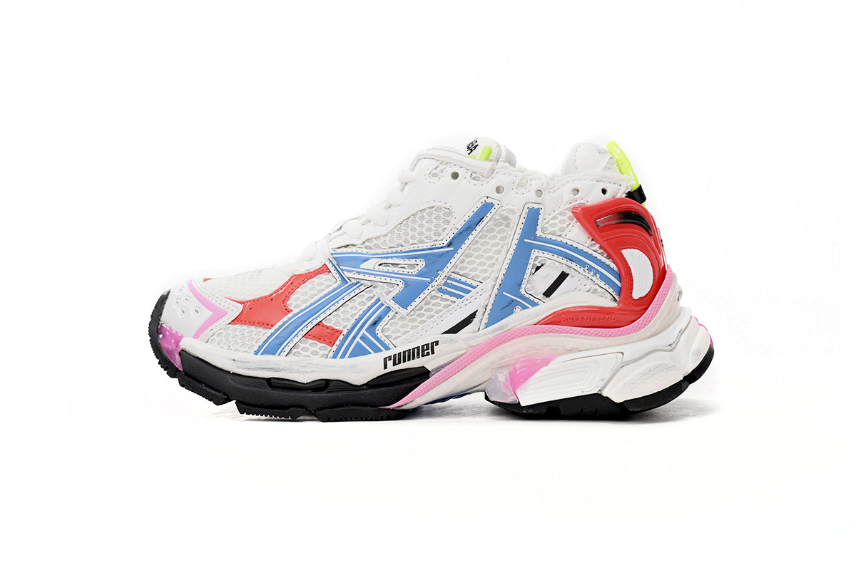 BALENCI Runner White Blue Red - image 1