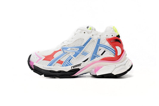 BALENCI Runner White Blue Red - image 1