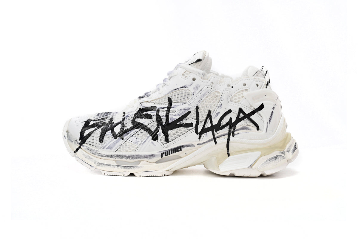 BALENCI Runner Graffiti White - image 1