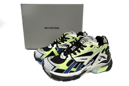 BALENCI Runner Sneaker Grey Blue Green - image 3