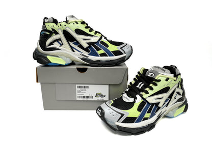 BALENCI Runner Sneaker Grey Blue Green - image 4