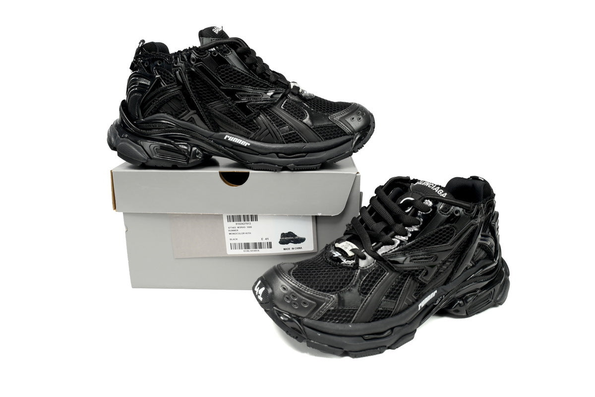 BALENCI Runner Sneaker Black - image 4