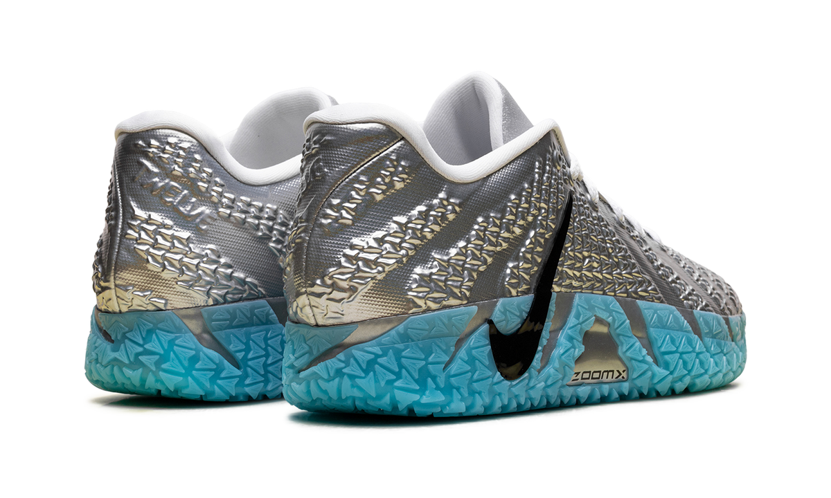 Nike Ja 3 "Jurassic Park - Metallic Silver" - IU7240 002 - view 3