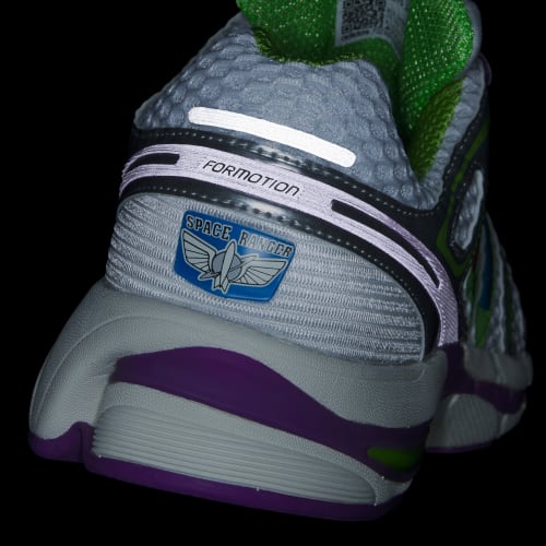 ADIDAS PIXAR TOY STORY ADISTAR CONTROL 5 SHOES - Cloud White / Solar Slime / Silver Metallic