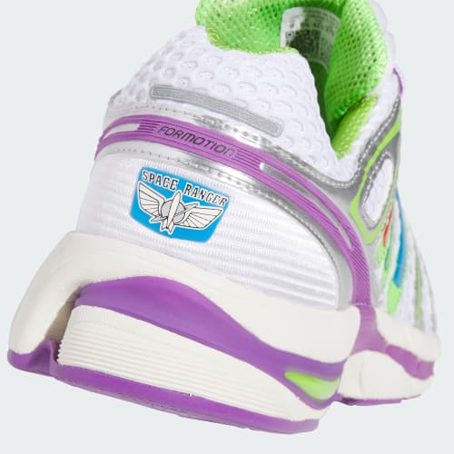 ADIDAS PIXAR TOY STORY ADISTAR CONTROL 5 SHOES - Cloud White / Solar Slime / Silver Metallic