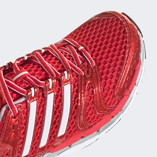 ADIDAS X COCA-COLA ADISTAR CONTROL 5 SHOES - None / Cloud White / Silver Metallic