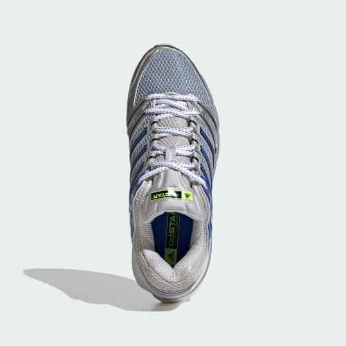 ADISTAR CONTROL 5 SHOES - Silver Metallic / Hi-Res Blue / Lucid Lemon