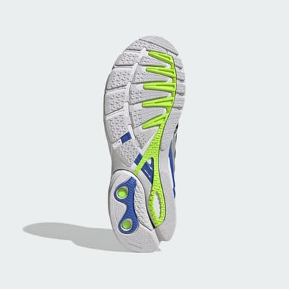 ADISTAR CONTROL 5 SHOES - Silver Metallic / Hi-Res Blue / Lucid Lemon