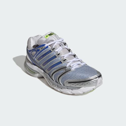ADISTAR CONTROL 5 SHOES - Silver Metallic / Hi-Res Blue / Lucid Lemon