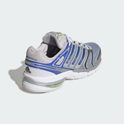 ADISTAR CONTROL 5 SHOES - Silver Metallic / Hi-Res Blue / Lucid Lemon