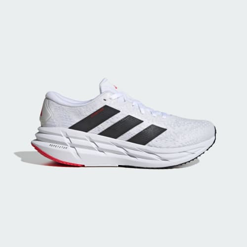 Adistar 4 Running Shoes - Cloud White / Carbon / Pure Ruby