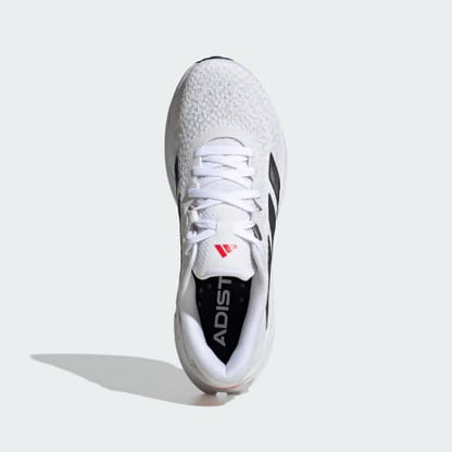 Adistar 4 Running Shoes - Cloud White / Carbon / Pure Ruby