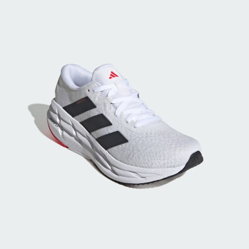 Adistar 4 Running Shoes - Cloud White / Carbon / Pure Ruby