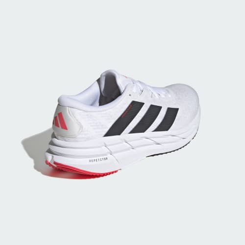 Adistar 4 Running Shoes - Cloud White / Carbon / Pure Ruby