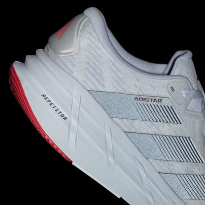 Adistar 4 Running Shoes - Cloud White / Carbon / Pure Ruby