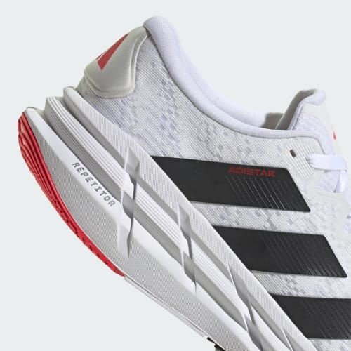 Adistar 4 Running Shoes - Cloud White / Carbon / Pure Ruby