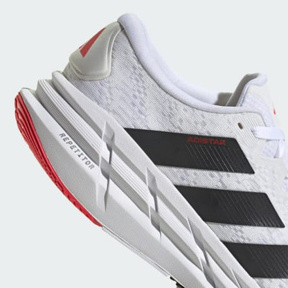 Adistar 4 Running Shoes - Cloud White / Carbon / Pure Ruby